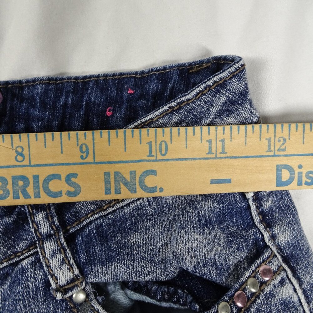 Y2K Bubblegum Girls Youth Jeans Size 12 - Picture 6 of 7